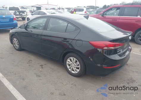 2018 Hyundai Elantra Se из США, поврежденный, VIN 5NPD74LFXJH367027